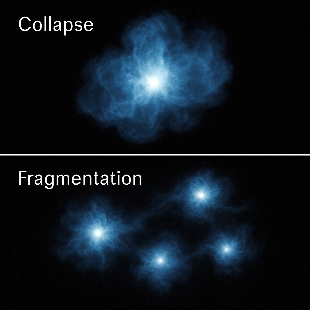 How Stars Are Born in Space