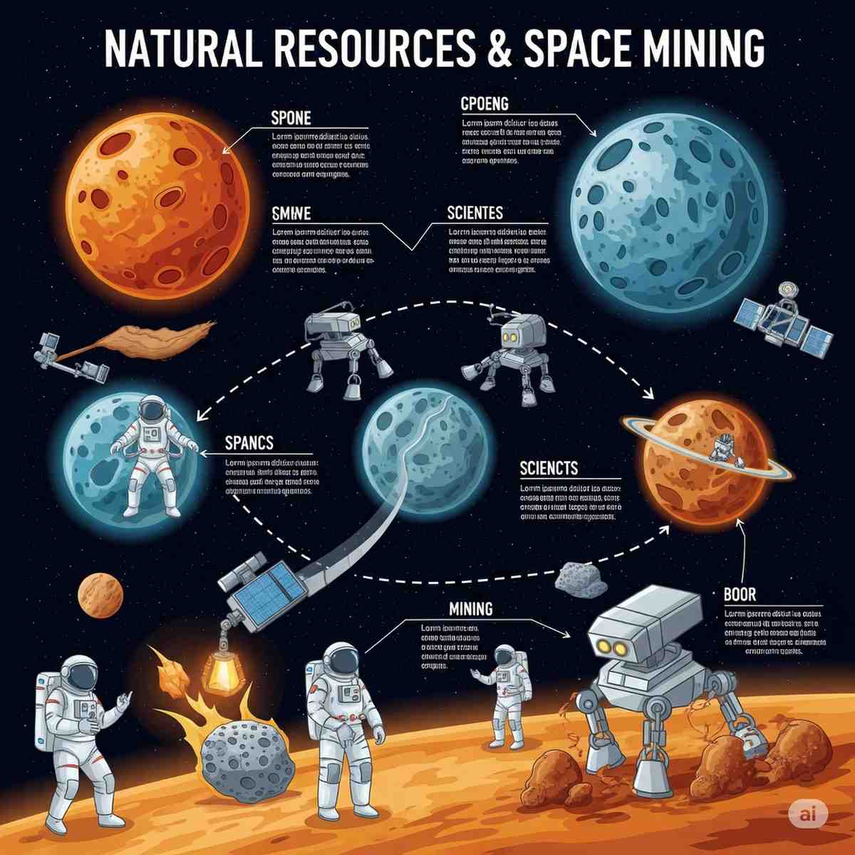 Impact Asteroids in Space