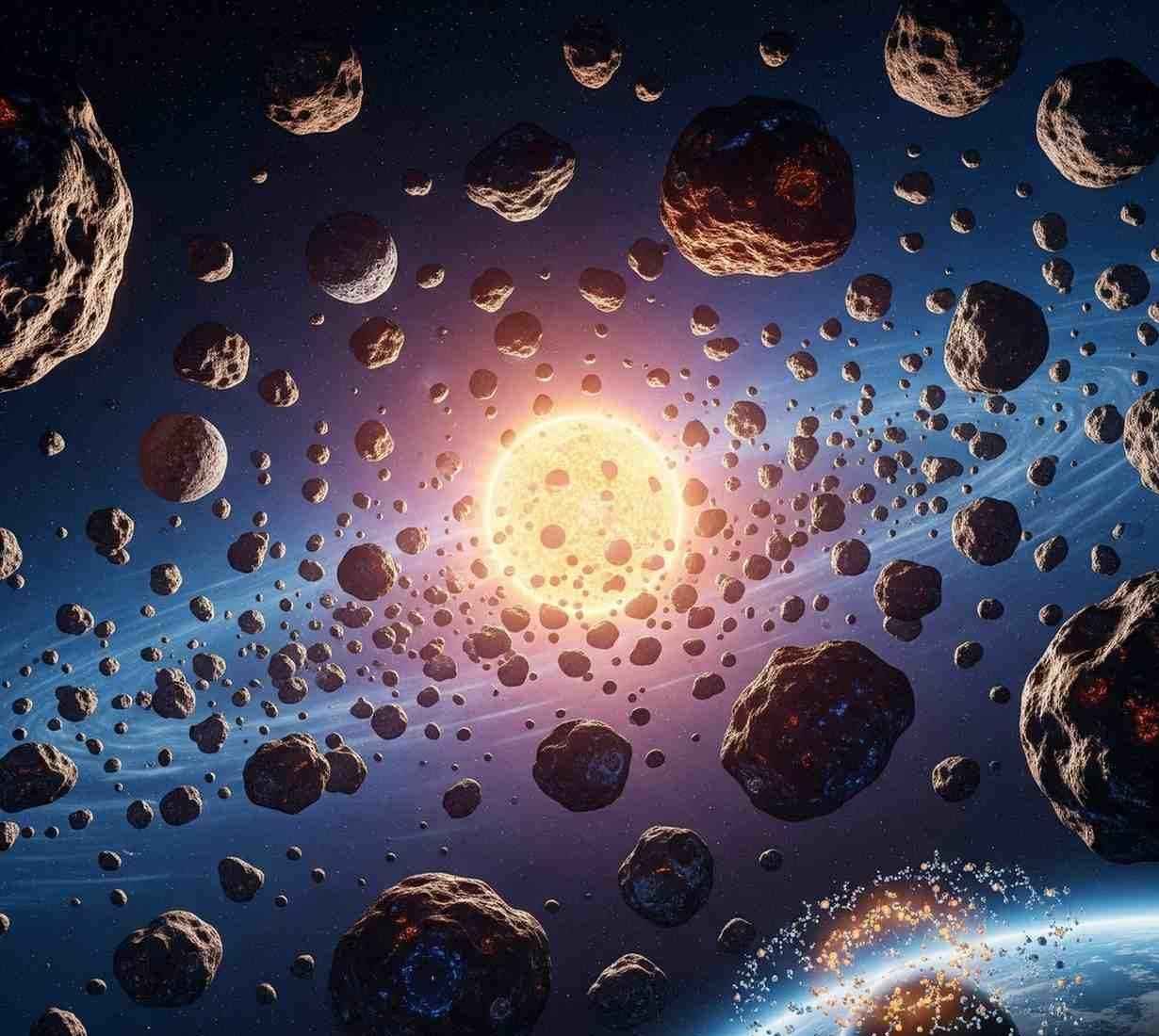 Impact Asteroids in Space
