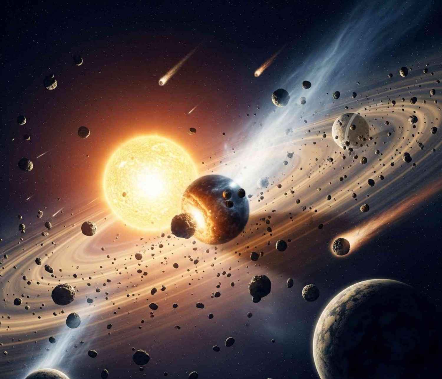 Impact Asteroids in Space