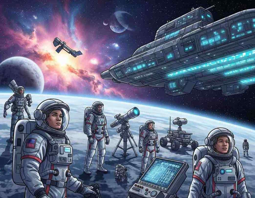 Exploring the Infinite Cosmos ​